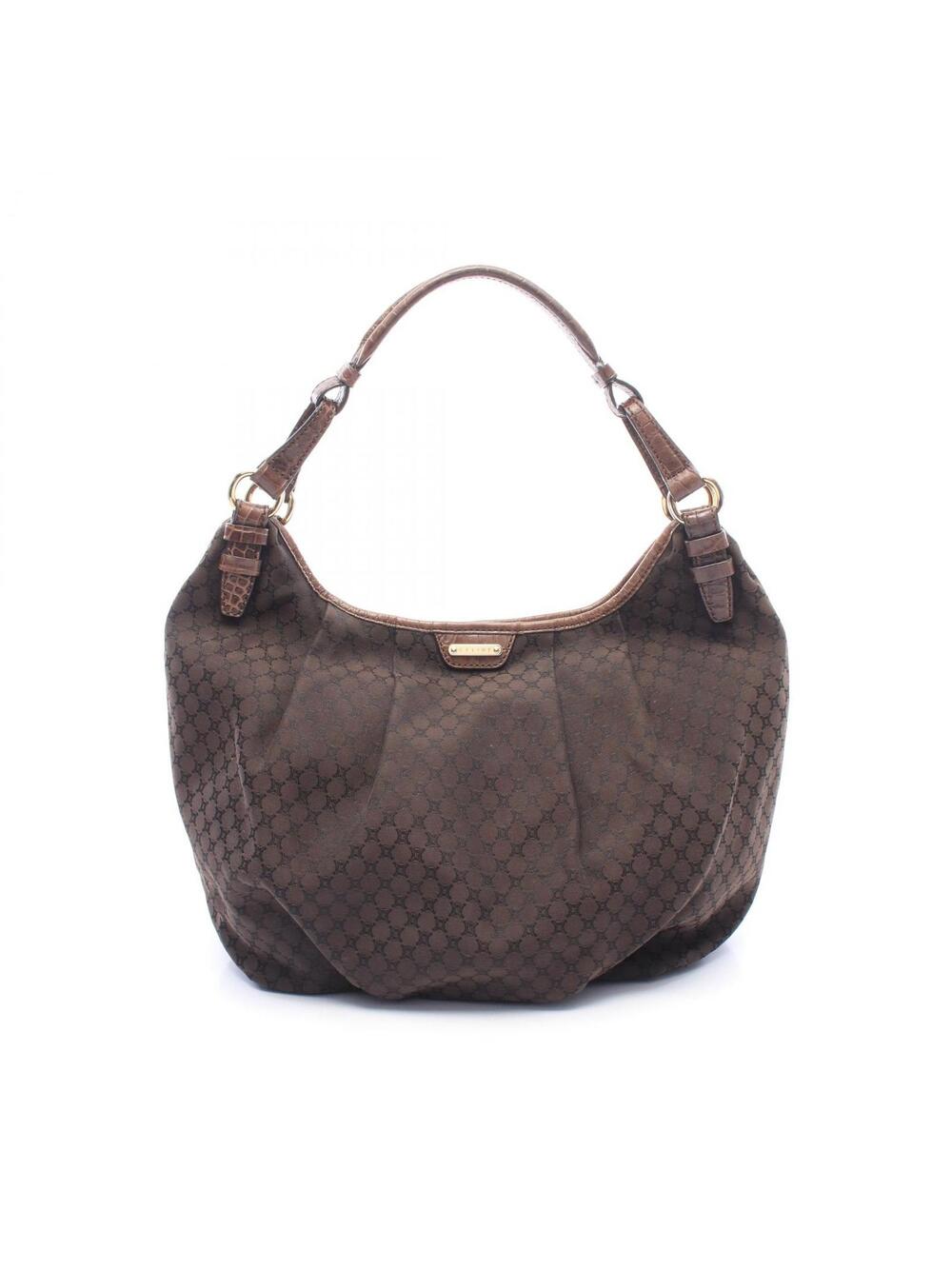 Celine Macadam Shoulder Handbag Canvas #362790C61B